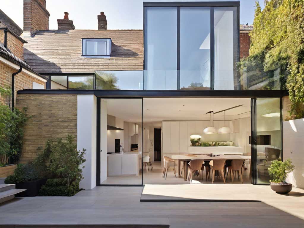 House extension in Chiswick London