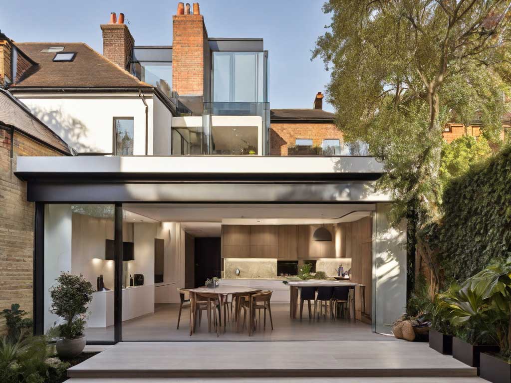 House extension in Chiswick London