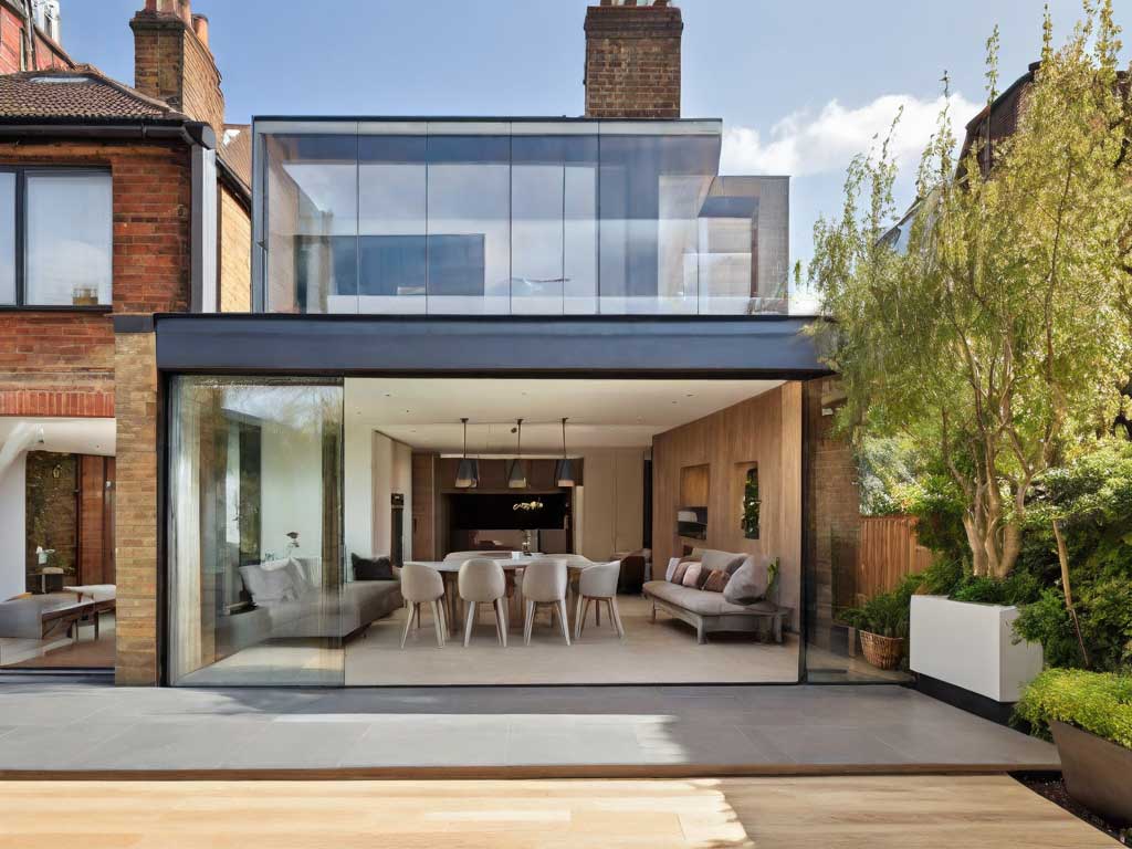 House extension in Ealing London