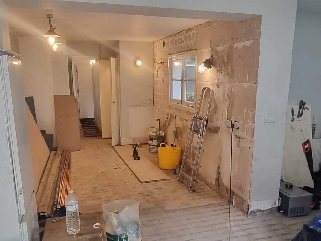 Kitchen renovation in London